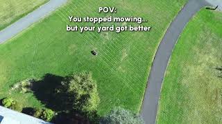Wait… people are still mowing lawns manually?