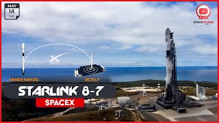 LIVE: SpaceX Launches Starlink 87 From Vandenberg, California | 50th Launch of 2024