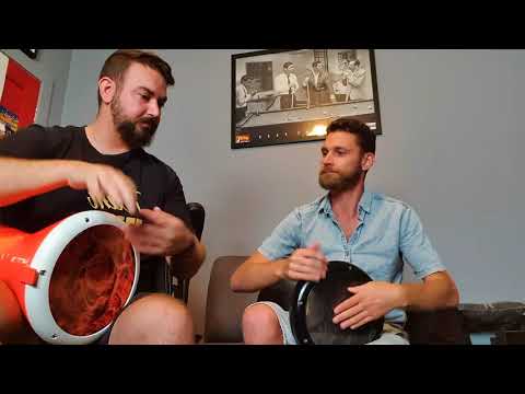 Greek vs Turkish freestyle Darbuka Jam Part 2