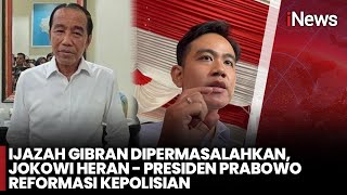 Ijazah Gibran Dipermasalahkan, Jokowi Heran - Presiden Prabowo Reformasi Kepolisian | iNews Pagi