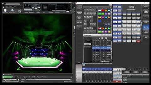 Demo bài tập khóa học DMX Avolites Lighting Show - Đồ họa Thuận Yến