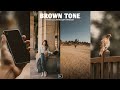 Brown Tone Lightroom Preset | Lightroom Mobile Preset Free DNG | brown preset | lightroom preset