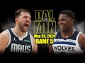 Dallas mavericks vs minnesota timberwolves full game 5 highlights  may 30 2024  2024 nba playoffs