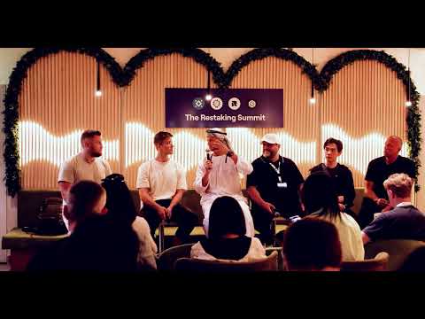 The Restaking Summit | Panel Talk by Chorus One, EigenLayer, Rio, Blockless & Fortuna Custody
