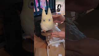 Fill your creative space with things you love - Chibi-Totoro Statue #unboxing #studioghibli #artist