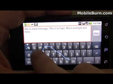 Swype for Android demo
