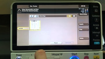 ID & Print for a Public User