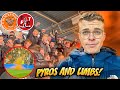 Pyros and limbs as blackpool beat the cods  blackpool fc vs fleetwood town vlog  10 