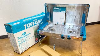 象印　ツーバーナーコンロ ○ 未使用品 ZOJIRUSHI 象印 ツーバーナーコンロ TUFF GEAR GTA-S40