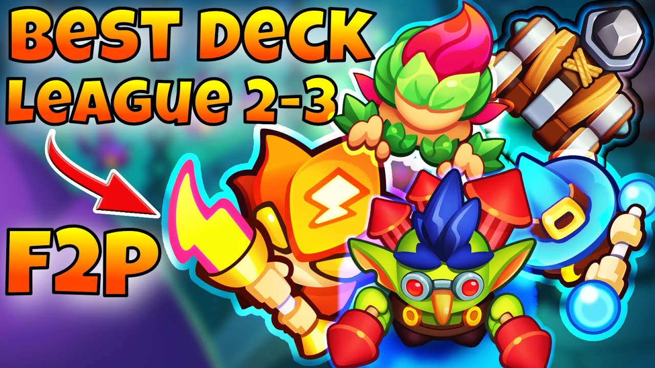 Road to League 3🔥Rush Royale Best Deck F2P Gameplay PvP YouTube