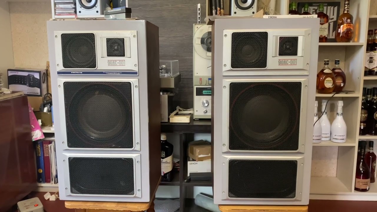Колонки Электроника 90АС-001 - YouTube