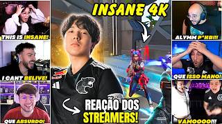 ALYM fez o 4K MAIS ABSURDO do Masters Santiago! 😱 Reação dos Streamers | FURIA vs BBL