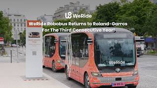 WeRide Returns to Roland-Garros for Third Consecutive Year!
🇫🇷🎾 WeRide is bringing autonomous mobility back to the 2026 Roland-Garros!
🤝 With Renault Group, were marking our third consecutive year operating the L4 WeRide Robobus – which still remains the only autonomous public shuttle service at Roland‑Garros.
🚌 Service details:
Route: 2.8 km within the Roland‑Garros complex
Stops: Carrefour des Anciens Combattants, Gate 5 Village Welcome Desk, Porte d’Auteuil
Dates: May 24-June 7
Hours: 10.30am-5pm, 6-8pm, 10pm-midnight
This also marks our second consecutive year of night-time operations, extending service hours following a successful rollout in 2025. This year, beti serves as the vehicle operator, overseeing on‑ground operations.
Our continued presence at Roland‑Garros reflects the growing maturity and public trust in autonomous driving – and strengthens our expansion across Europe. 🌎
#WeRide #RolandGarros #FrenchOpen #Robobus #AutonomousMobility #AutonomousVehicle #Robotaxi #SmartMobility #Innovation #SmartCities #FutureOfTransport WeRide Returns to Roland-Garros for Third Consecutive Year!