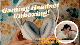 Ajazz AX120 Headset unboxing & review! + Cutting my bangs ッ screenshot 2