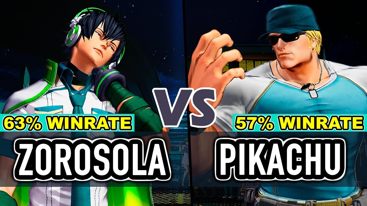 KOF XV ▰ ZOROSOLA (Shun'ei / Yashiro / Haohmaru) vs PIKACHU (Clark / Terry / O.Chris)