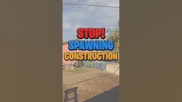 STOP! Spawning Construction in R6 Siege Clubhouse #gaming #shorts #r6