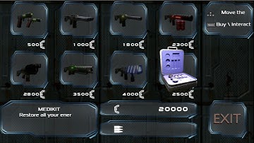 Xeno Killer Devlog #6   Weapon Shop and Game Over