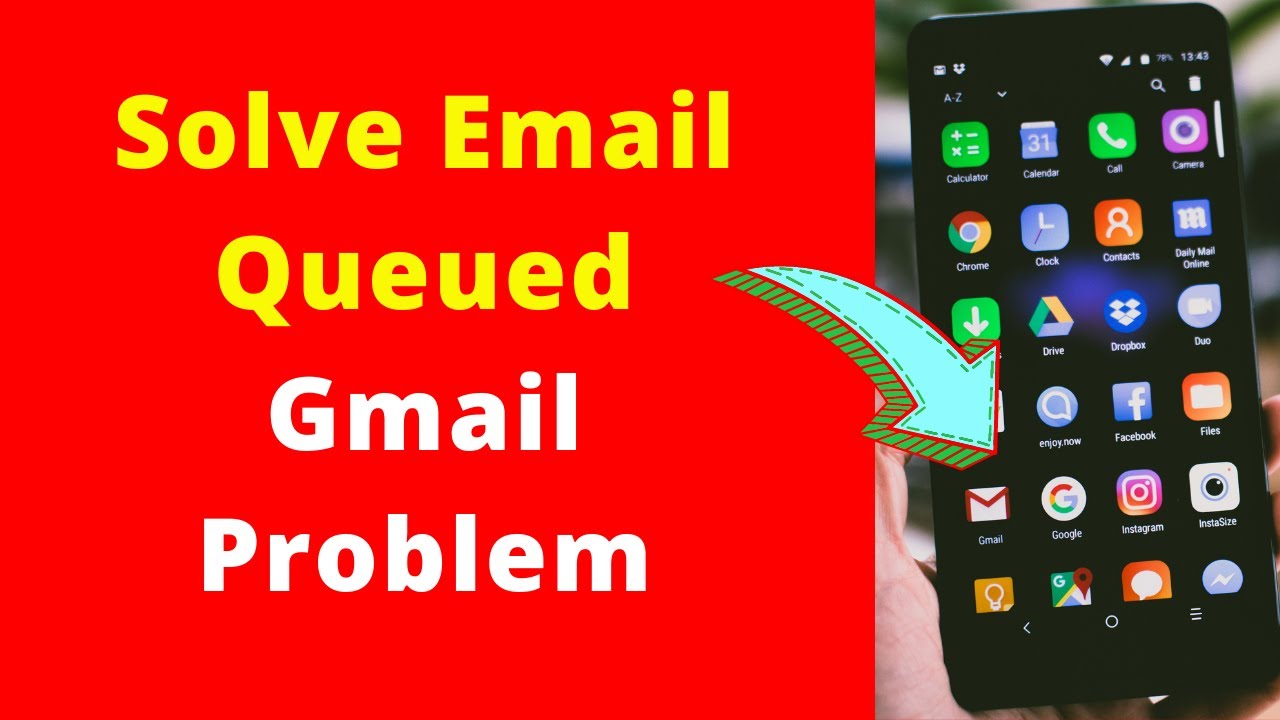 How to Solve Email Queued Gmail Problem