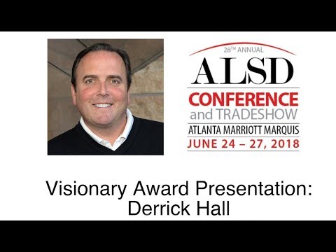 Derrick Hall: Visionary Award Winner, ALSD 2018 - YouTube