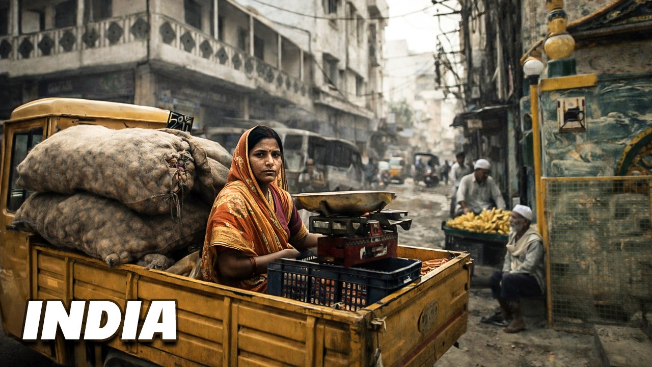 🇮🇳 Вы не поверите, что это Индия | Повседневная уличная жизнь и суровая реальность (4K)