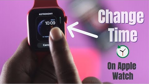 Change time on Apple Watch without iPhone | Custom time on the Apple Watch