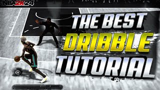 THE #1 BEGINNER DRIBBLE TUTORIAL IN NBA 2K24! HOW TO DRIBBLE LIKE STEEZO THE GOD IN NBA 2K24!