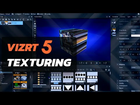 Vizrt 5 Classic Mode: Working with Textures & Images Tutorial