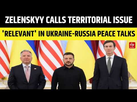 Zelenskyy Calls Territorial Issue 'Relevant' In Ukraine-Russia Peace Talks With US Envoy