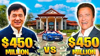 Arnold Schwarzenegger VS Jackie Chan - LIFESTYLE WAR