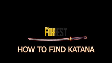 The Forest Tutorial - How To Find The Katana In 2 Minutes