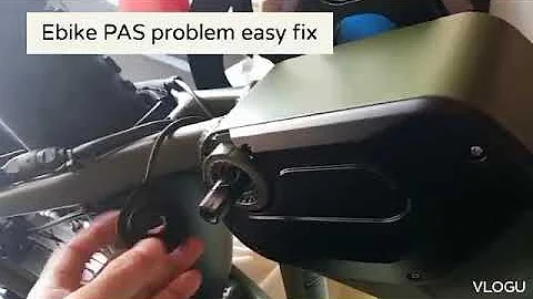 Ebike PAS problem easy fix