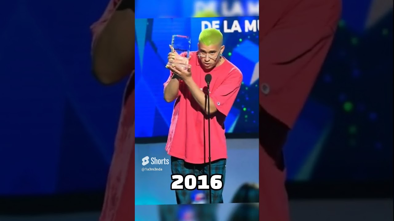 Bad Bunny's Evolution from 1998 to 2022 