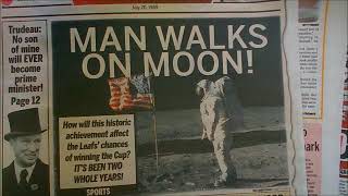 The Toronto Sun News Propaganda On The Fake Moon Landing