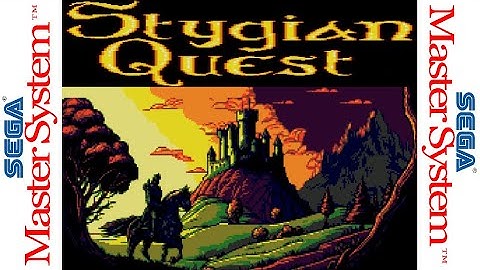 STYGIAN QUEST (2024) Sega Master System