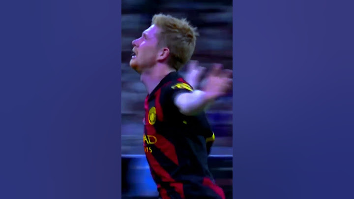 This Kevin De Bruyne Goal🥶
