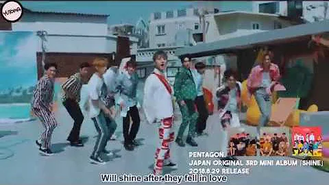[Eng Sub]180817 PENTAGON "SHINE (Japanese ver.)" Music Video Teaser 2