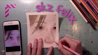 Painting Felixs Cute FRECKLESSSSSS