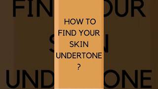 How to find your undertone? #cool #warm #undertone #makeuphacks #skin #beautytips #clothinghacks