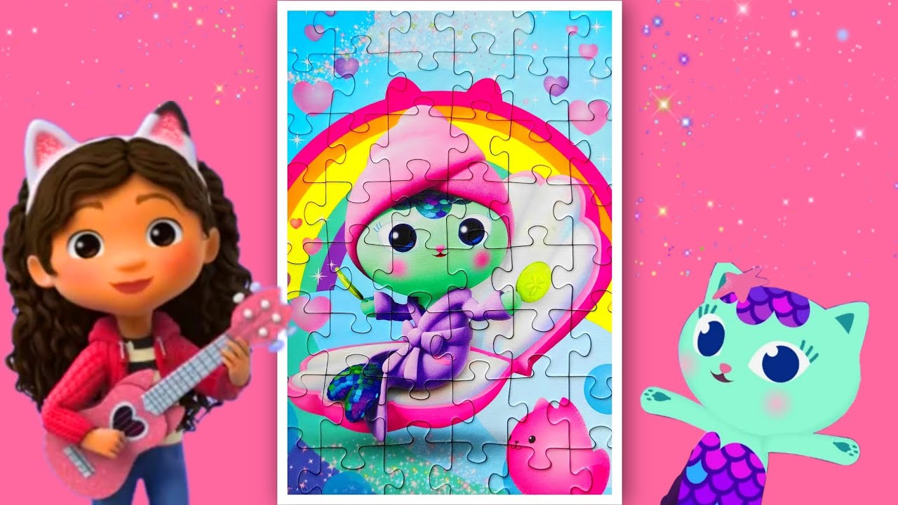 Gabby's Dollhouse puzzle | Gabina kuća lutaka - YouTube