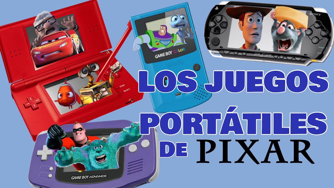LOS (desastrosos) JUEGOS PORTÁTILES DE PIXAR