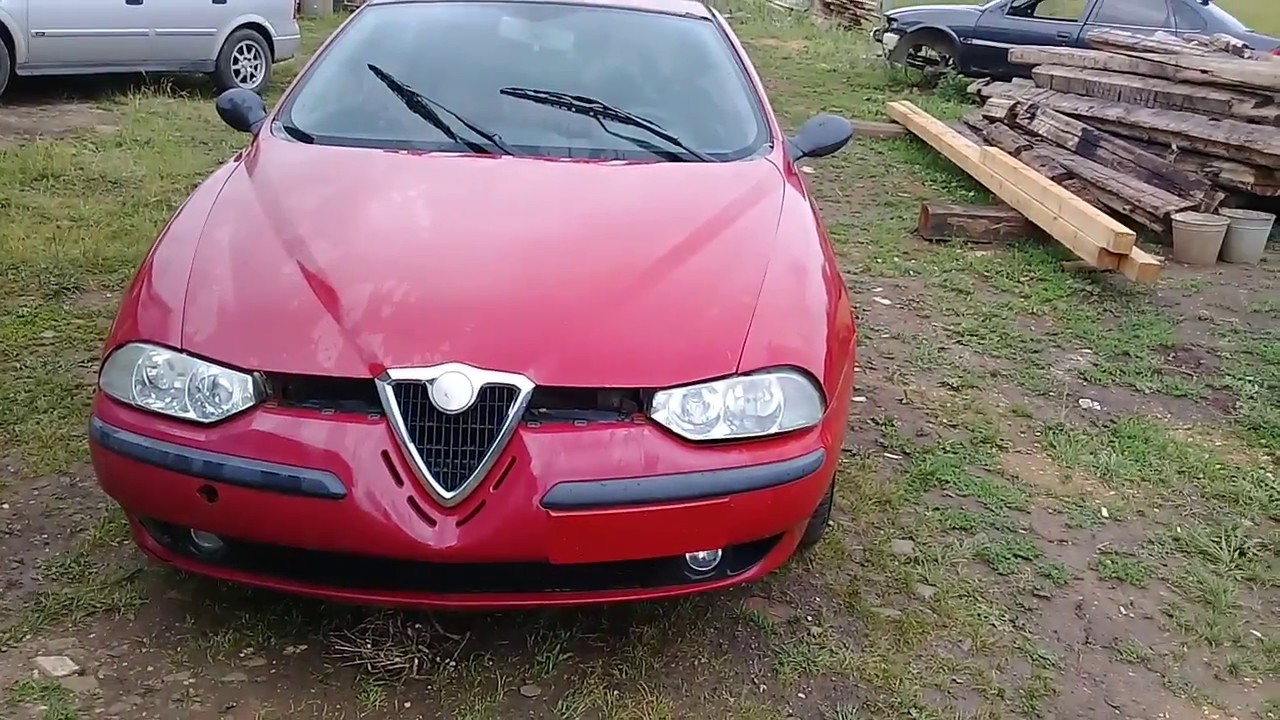 Авторазбор Альфа ромео 156 . 98 г.в 2.4jdt - YouTube