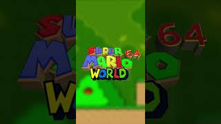 Super Mario 64 World Special Area Super Mario Bros theme remix (Full Video in Comments) #shorts