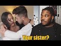 Kissing sister "Prank"