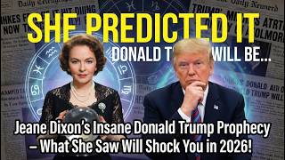 Jeane Dixon's Insane Donald Trump Prophecy – What She Saw Will Shock You in 2026!