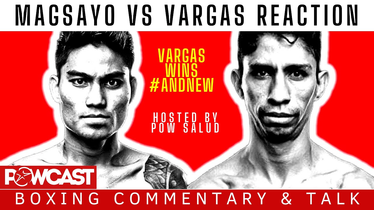 Mark Magsayo vs Rey Vargas Commentary and Result Reaction