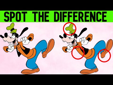 Spot the Difference: Disney