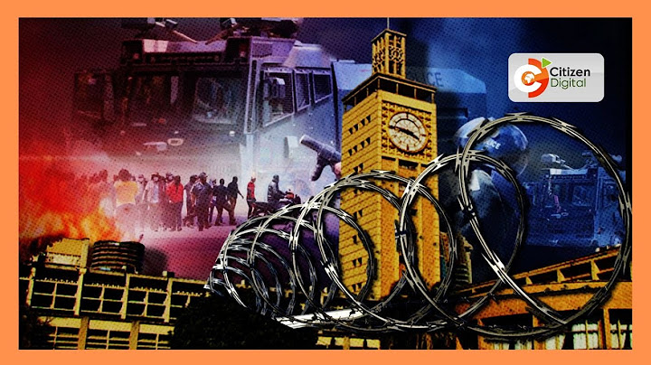 Maafisa wa polisi kuwazuia waandamanaji kufika katika ikulu ya Nairobi.