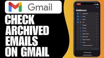 How to Check Archived Emails on Gmail iPhone (2024)