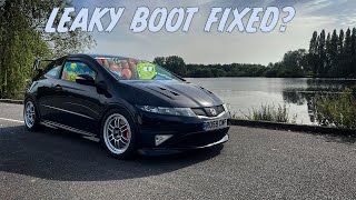 Honda Civic FN2 Type R - Fixing my leaky boot