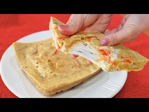 SUBSTITUA O PÃO! Só 2 MIN e 4 INGREDIENTES - Sem Trigo, Fácil, Barato e Saudável